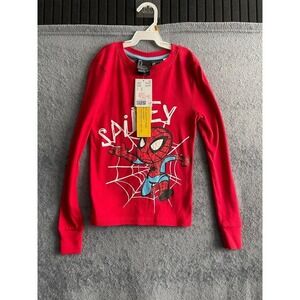 Marvel Spider-Man H&M Long Sleeve Graphic T-Shirt Youth Size 10 NWT